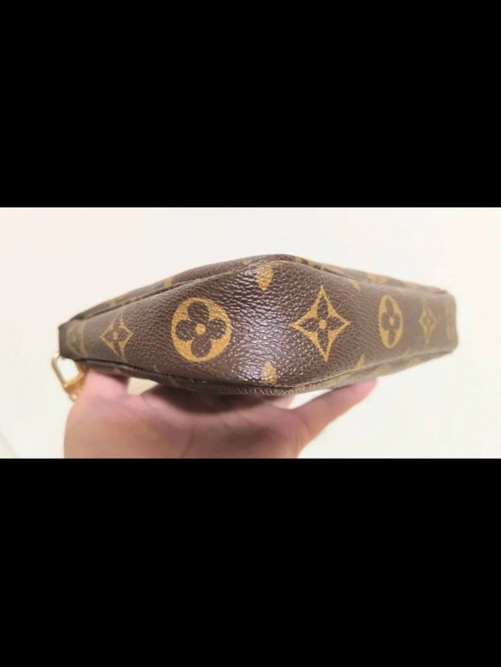 Louis Vuitton Brown Monogram Pochette Shoulder Bag